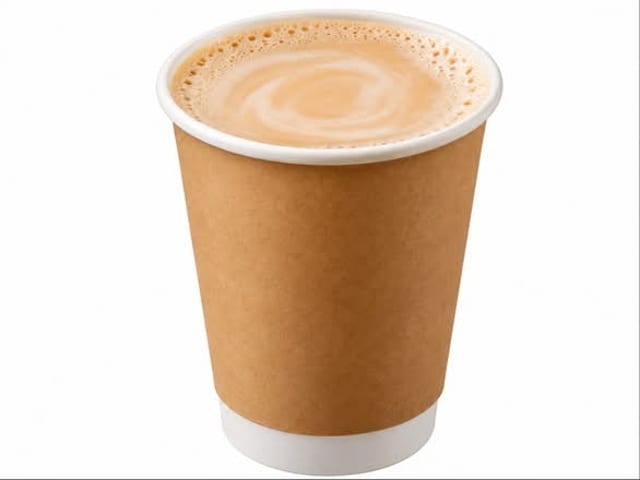 Earl grey milk tea - Hot.