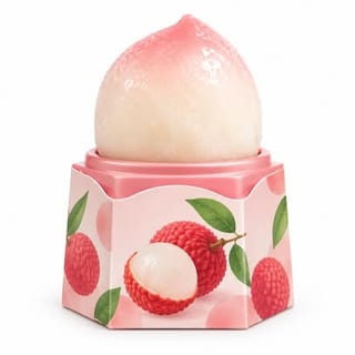 Lychee ice cream