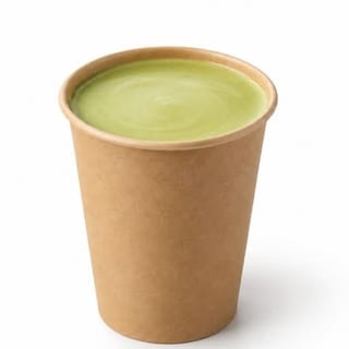 Green milk tea - Hot