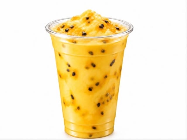 Passion Fruit Yogurt Drink.