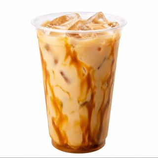 Caramel milk tea
