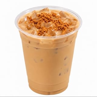 Biscoff milk tea