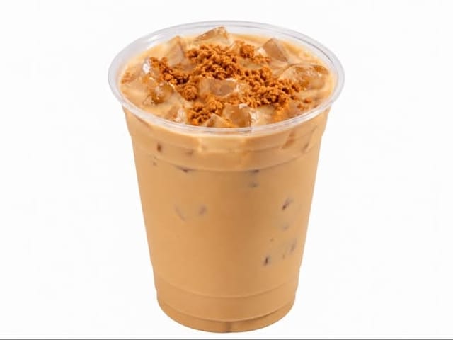 Biscoff milk tea.