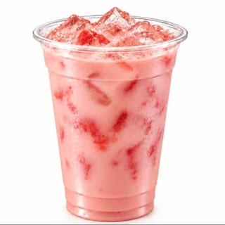 Strawberry milk tea
