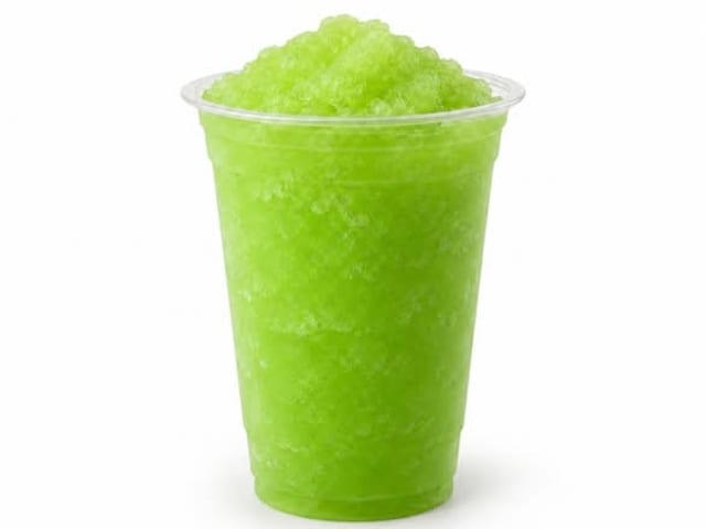 Green apple Slush.